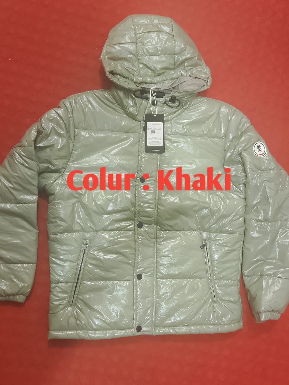 Premium Quality Men's Padding Hooded Jacket - Image 2